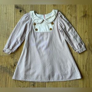 Evie’s Closet Long Sleeve Collared A-Line Dress size 4T